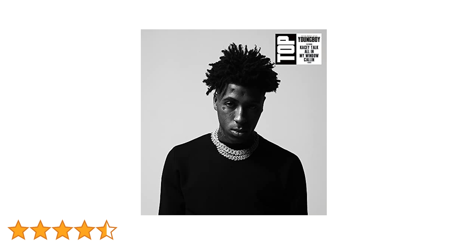 加LP YoungBoy Never Broke Again Top 1655921 Never Broke Again, Atlantic /00260 YoungBoy NBA Top LP Vinyl Black - US